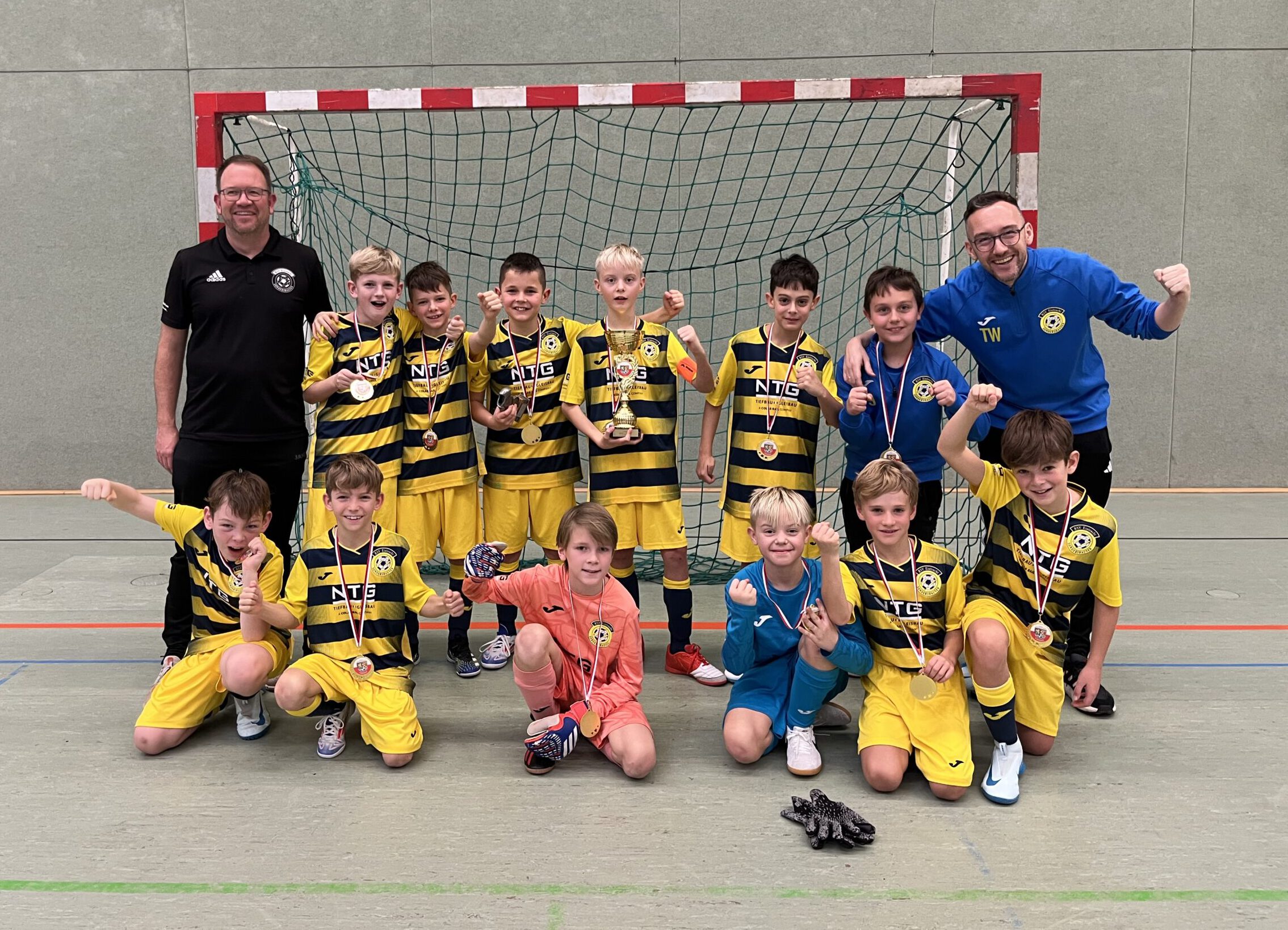 BSV Eintracht Sondershausen I ist Hallenkreismeister der E-Junioren