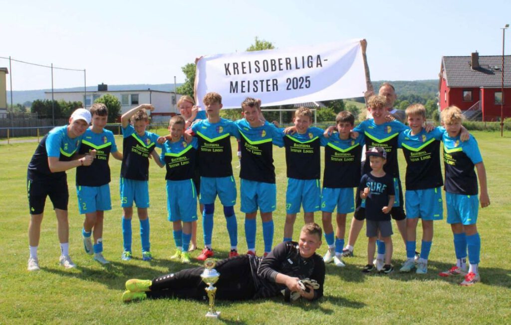 Kreismeister D-Junioren 2024/2025 - SV Eintracht Wipperdorf