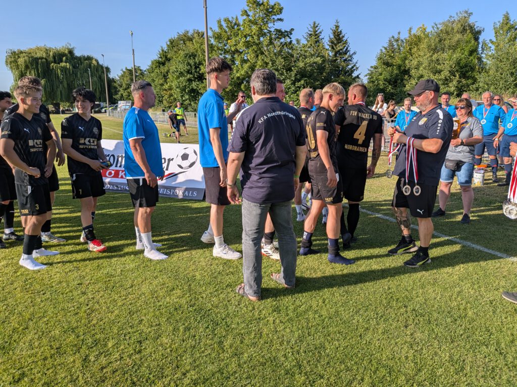 Kreispokalfinale Herren 2024/2025 in Greußen