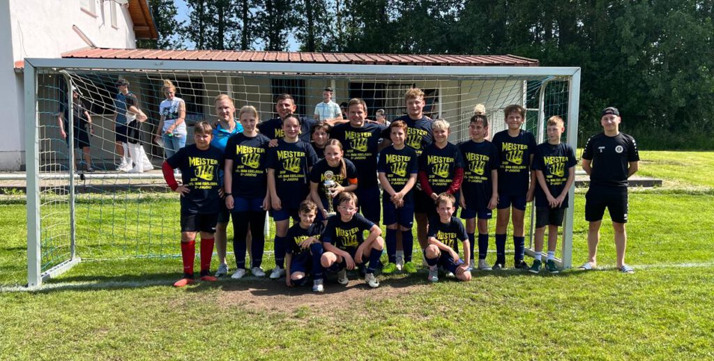 Staffelsieger D-Junioren Kreisliga Staffel 1 2024/2025 - VfL 1888 Ebeleben