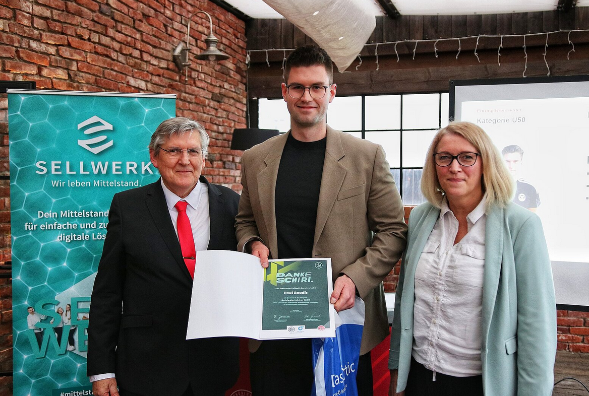 „Danke Schiri. 2025/26“ - Kreissieger U50 - Paul Baudis