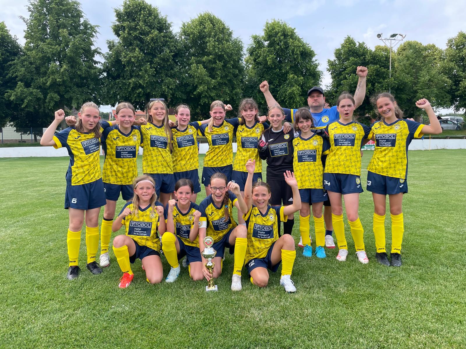 Staffelsieger E-Junioren Kreisliga Staffel 2 2024/2025 - BSV Eintracht Sondershausen Mädchen