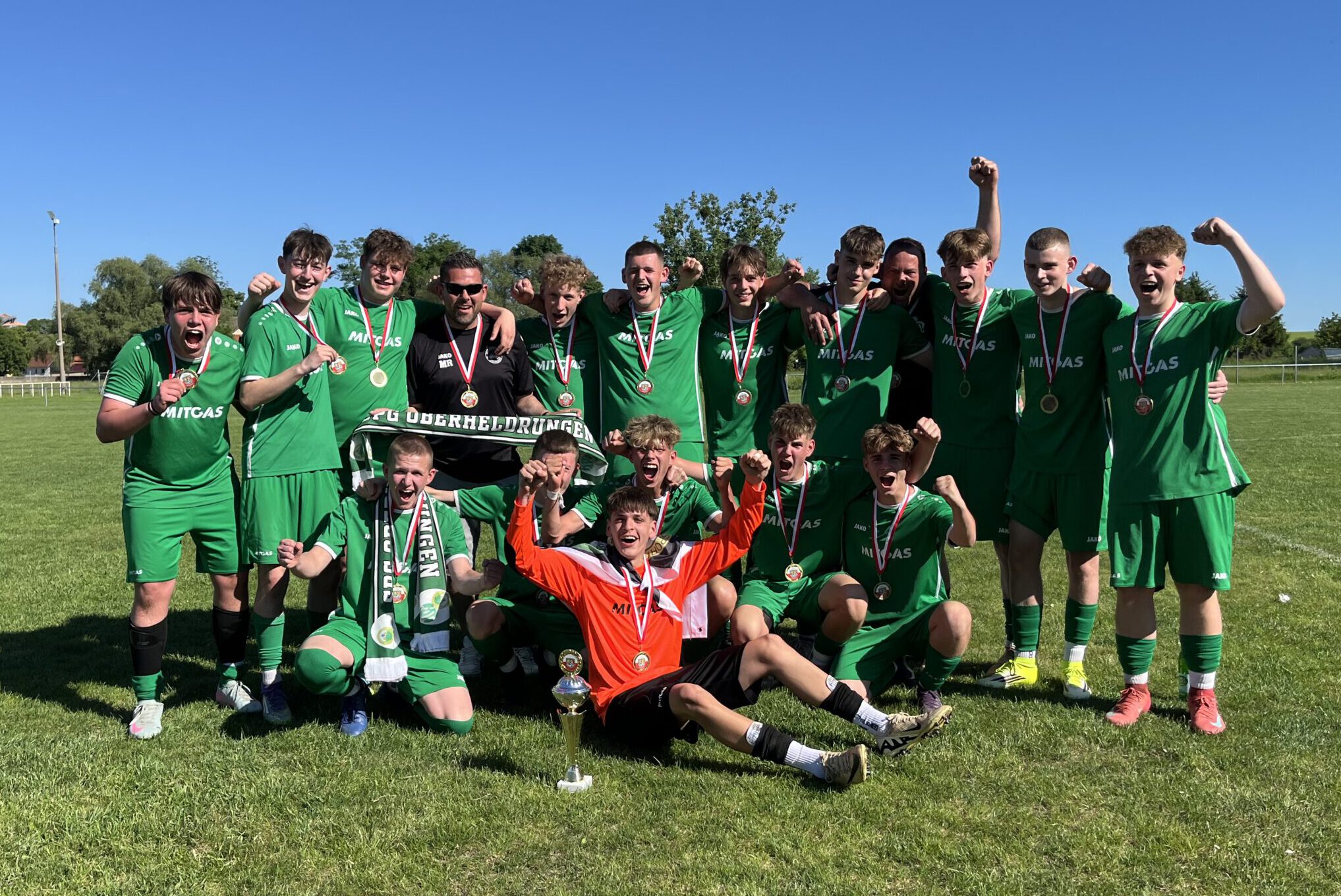 Kreispokalsieger B-Junioren 2025/2026 - SpG Oberheldrungen / Hauteroda