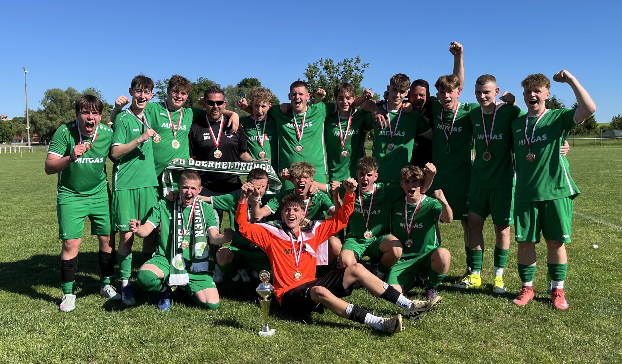 Kreispokalsieger B-Junioren 2025/2026 - SpG Oberheldrungen / Hauteroda